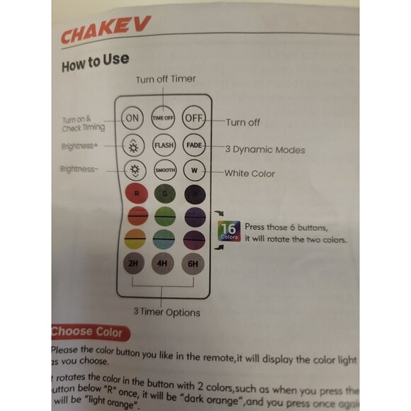 LED Ball Light With Remote Control Color-Changing Waterproof 16 Colors 3 Dynamic - Picture 4 of 9